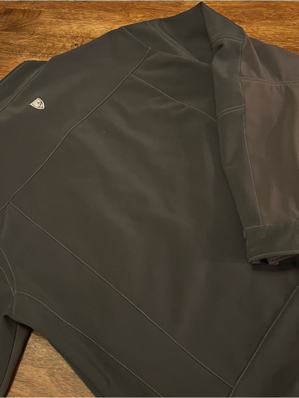 Kuhl Impakt Jacket Men's L Grey Brown Wind & Water Resistant Full Zip Outdoor - Picture 14 of 15